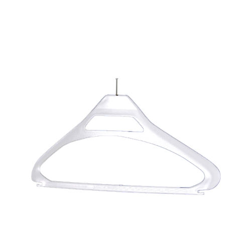 Polypropylene Security Coat Hangers (Box of 100) - White