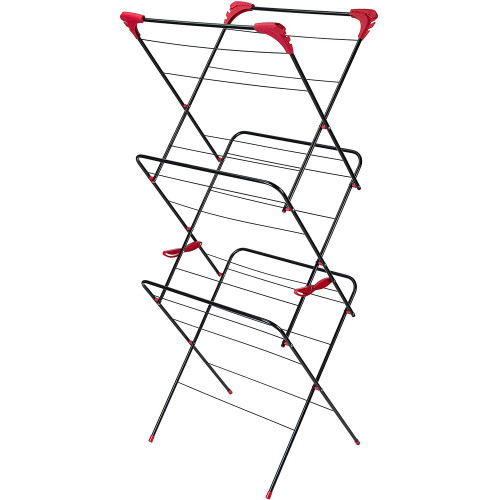 Russell Hobbs 3 Tier Concertina Airer (H147 x W63 x D21cm)