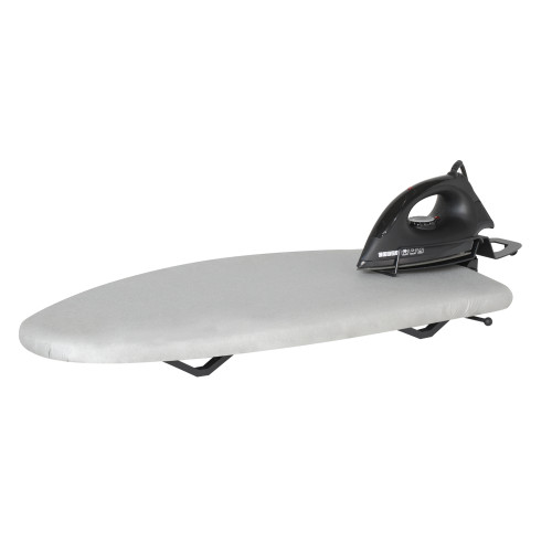 Corby of Windsor Tabletop Ironing Centre with Dry Iron 1200w (Box of 2) - Light Grey Cover