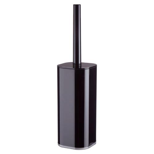 Black Acrylic Toilet Brush Set