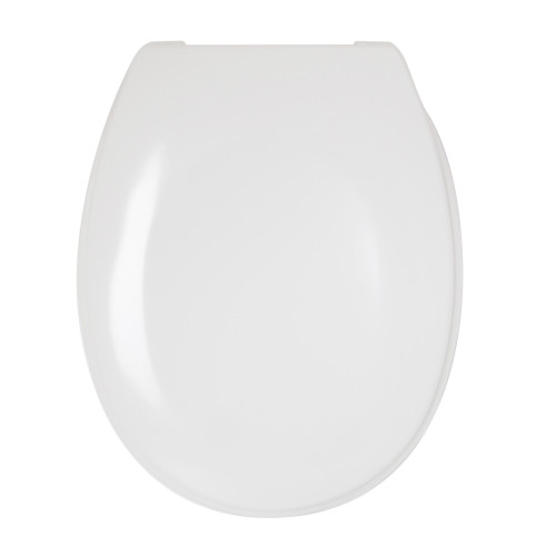 Beldray Antibac White Duroplastic D Shape Soft Close Toilet Seat