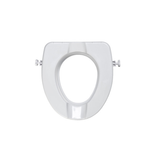 Croydex Carragh White Raised Assistive Oval Toilet Seat