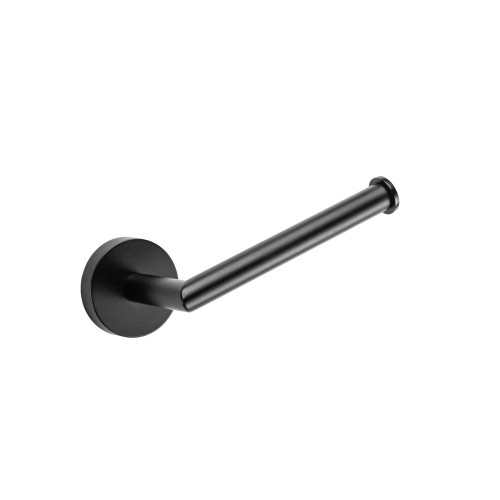 Croydex Epsom Black Flexi Fit Toilet Roll Holder (H5.4 x W16.2 x D8cm)