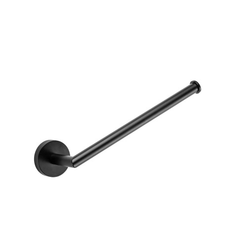 Croydex Epsom Black Flexi Fit Towel Bar (H5.4 x W27.2 x D8cm)