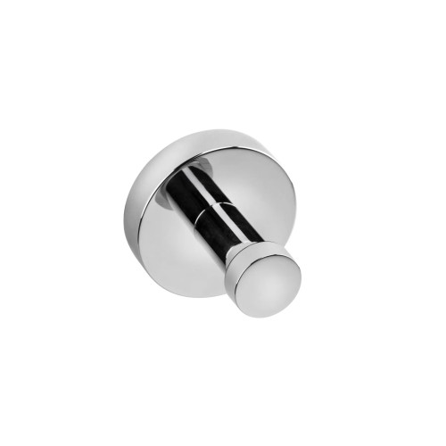 Croydex Epsom Chrome Flexi Fit Robe Hook (H5.4 x W5.4 x D5cm)