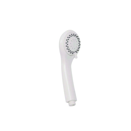 Croydex Amalfi 3 Function Shower Head (H22.3 x W8.3 x D8.3cm) - White