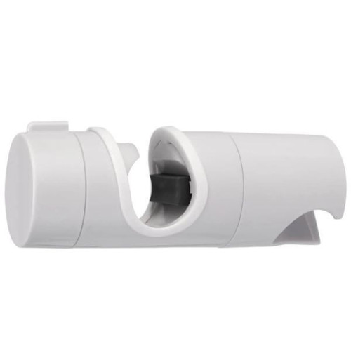 Croydex White Plastic Universal Riser Rail Slider (H4.1 x W12 x D4.1cm)