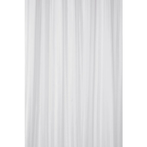 Croydex Polyester Stripe Hook &acirc;n&acirc; Hang Shower Curtain 180cm