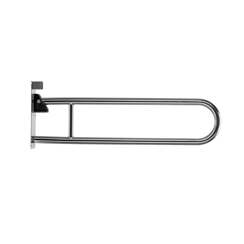 Croydex Fold Away Hand Rail - Stainless Steel