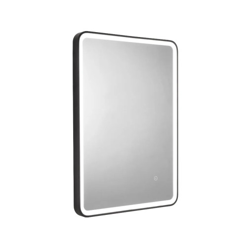Croydex Henderson Illuminating LED Flexi Fix Mirror 70 x 50 x 4cm (H50 x W70 x D4cm)