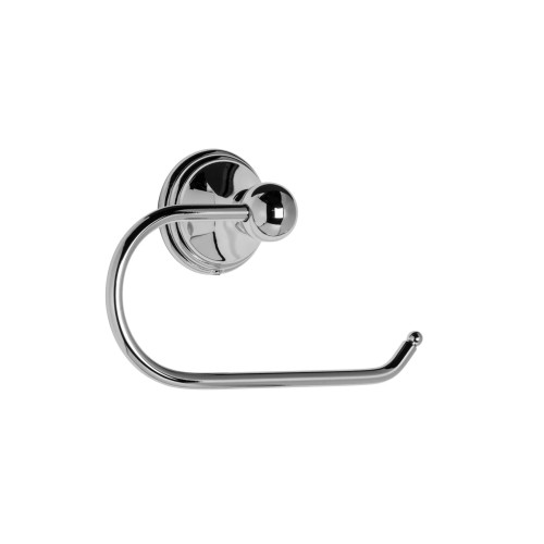 Croydex Westminster Chrome Toilet Roll Holder (H10.5 x W16.6 x D6cm)