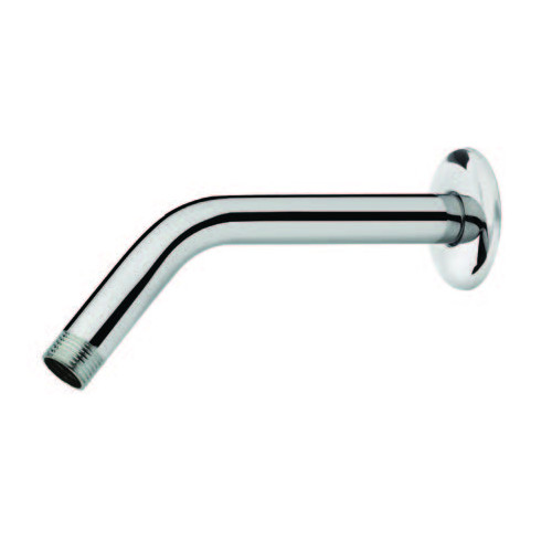 Croydex Chrome Generic Shower Arm 20cm (H5 x W5 x D20cm)