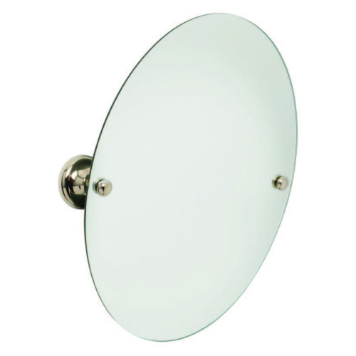 Croydex Grosvenor Gold Oval Tilt Mirror 52 x 34cm (H51.5 x W34 x D6.5cm)