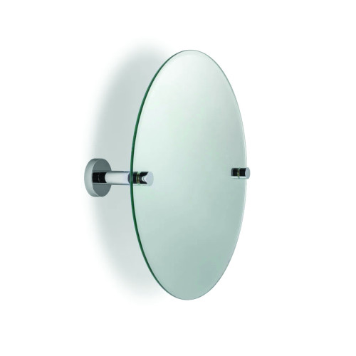Croydex Epsom Round Bevelled Tilt Mirror 38cm