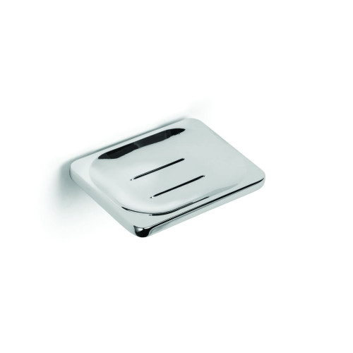 Croydex Sutton Chrome Soap Dish (H2.4 x W10 x D8cm)