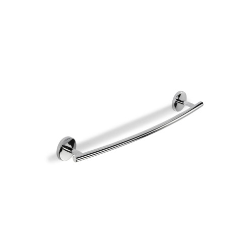 Croydex Hampstead Chrome Towel Bar - Single (H6 x W52.1 x D8.9cm)