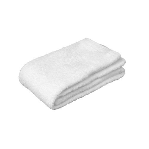 Standard White Cotton Hand Towel 50 x 90cm