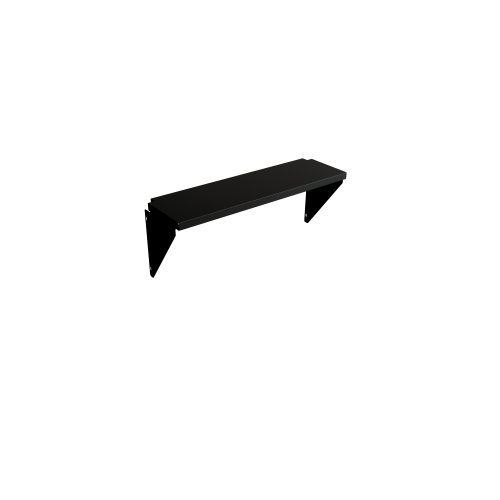 SafeStor Black Galvanised Steel Double Shelf