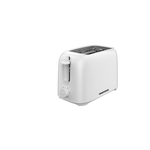 Daewoo White 2 Slice Toaster 700w