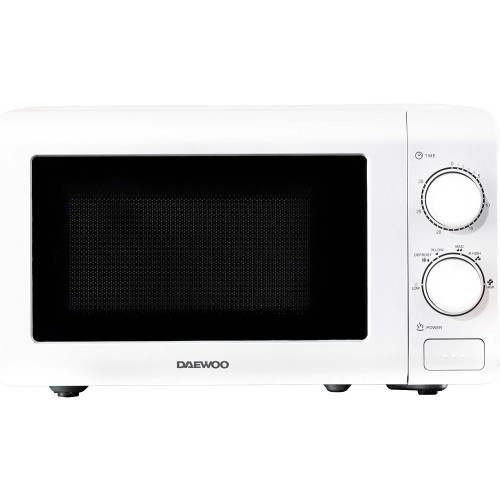 Daewoo White Microwave 700w / 20 Litre