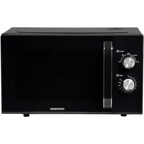 Daewoo Microwave 800w | 23 Litre (H36 x W44 x D26cm) - Black
