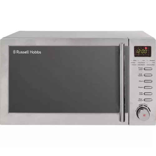 Russell Hobbs Microwave 800w | 20 Litre (H26.2 x W45.2 x D35cm) - Stainless Steel