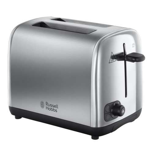 Russell Hobbs Stainless Steel Polished Adventure 2 Slice Toaster 850w