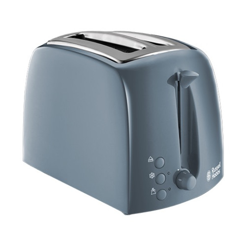 Russell Hobbs Textures 4 Slice Toaster 1500w - Grey
