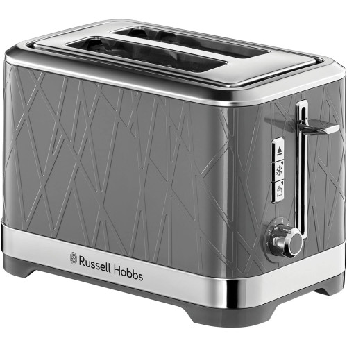 Russell Hobbs Structure 2-Slice Toaster 1050w - Grey
