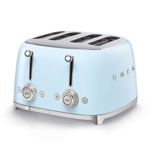 Smeg Standard Pastel Blue 4 Slice Toaster 2000w