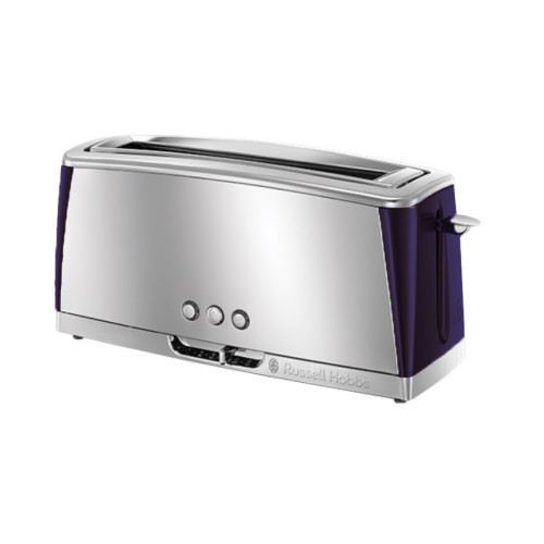 Russell Hobbs Luna Long 2 Slice Toaster 1420w - Midnight Blue