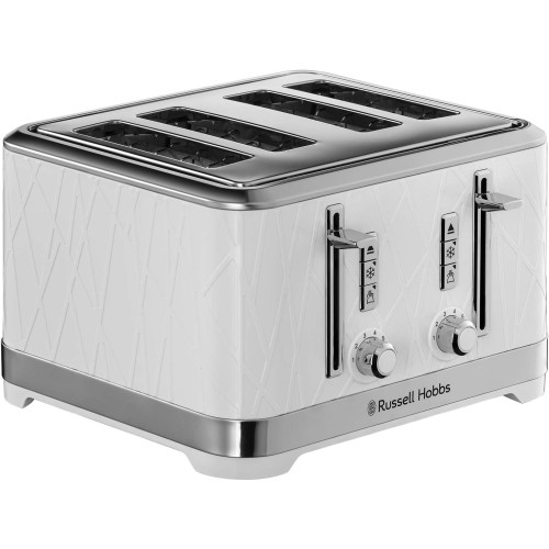 Russell Hobbs Structure 4-Slice Toaster 1800w - White