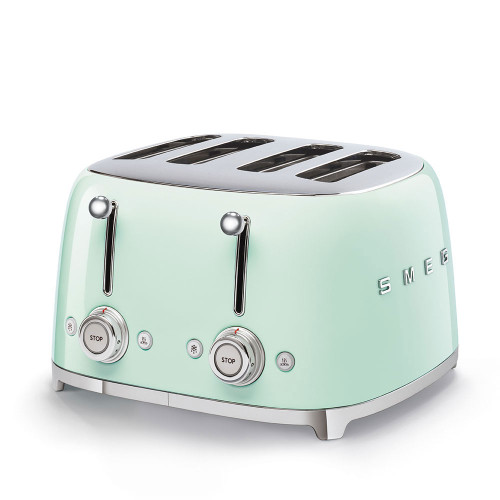 Smeg Standard Pastel Green 4 Slice Toaster 2000w