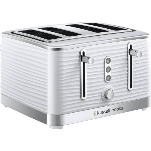 Russell Hobbs Inspire 4 Slice Toaster 1800w - White