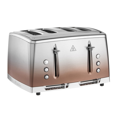 Russell Hobbs Eclipse 4 Slice Toaster 2400w - Copper