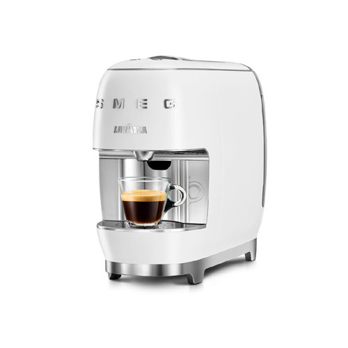 Smeg Standard Espresso Coffee Machine 1350w - White