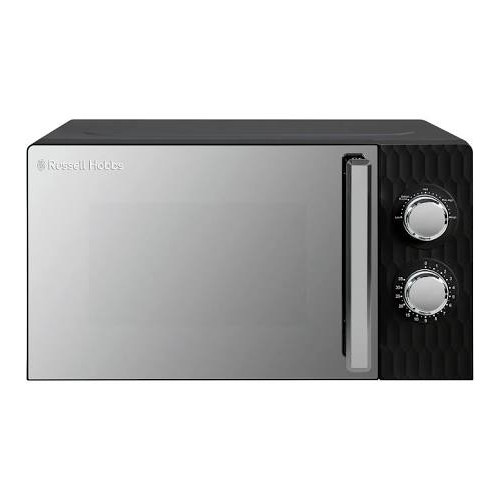 Russell Hobbs Honeycomb Microwave 700w | 17 Litre (H26.1 x W45.5 x D35.2cm) - Black