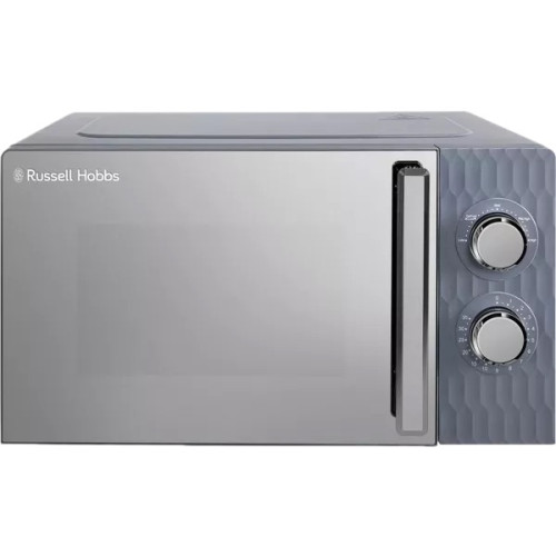 Russell Hobbs Honeycomb Microwave 700w | 17 Litre (H26.1 x W45.5 x D35.2cm) - Grey