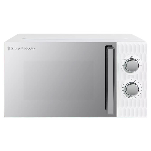 Russell Hobbs Honeycomb Microwave 700w | 17 Litre (H26.1 x W45.5 x D35.2cm) - White