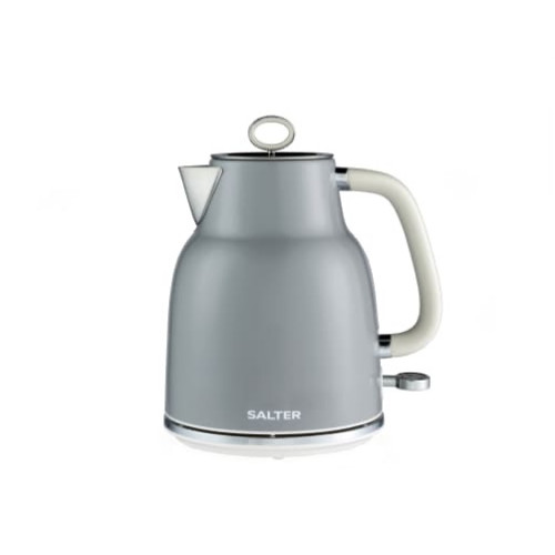Salter Retro Kettle 3000w | 1.7 Litre - Grey