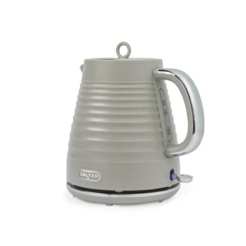 Salter Ripple Texture Kettle 3000w | 1.7 Litre - Taupe