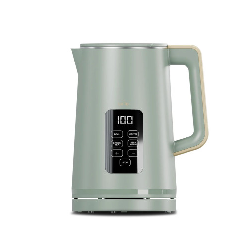 Cello Overtune Digital Kettle with Temperature Control 3000w | 1.7 Litre - Sage