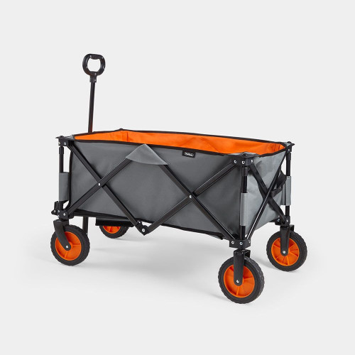 Vonhaus Folding Trolley 120 Litre (H68-104 x W49 x D99cm)