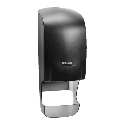 Katrin Black Core Catcher Toilet Roll Dispenser