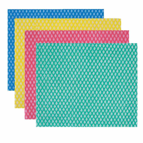 Envirowipe Biodegradable Non Woven Cloth (Box of 25) - Assorted Colours
