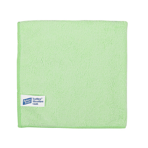 Ecofibre Microfibre Cloth (Box of 5) - Green
