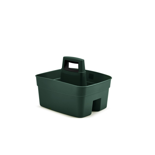 Whitefurze Cleaning Caddy (H30 x W36 x L28cm) - Dark Green