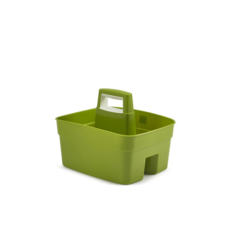 Whitefurze Cleaning Caddy (H30 x W36 x L28cm) - Light Green