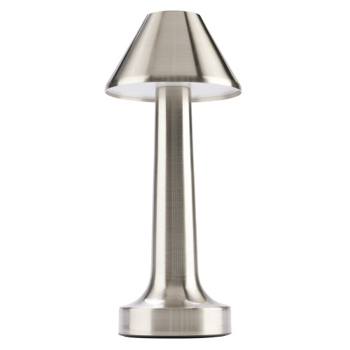 Deca LED Cordless Table Lamp 23cm - Steel