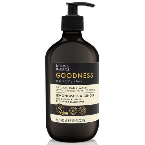 Baylis & Harding Goodness Lemon Grass & Ginger Hand Wash 500ml (Box of 3)